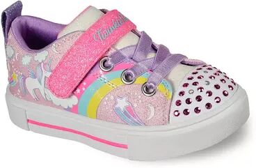 Skechers Twinkle Toes Twinkle Sparks Unicorn Charmed Girls' Light-Up Sneakers, Infant Girl's, Size: 8 T, Yellow