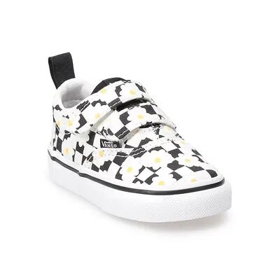 Vans Doheny V Flower Checkerboard Baby / Toddler Girls' Shoes, Toddler Girl's, Size: 6 T, White