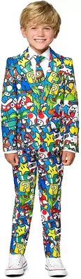 OppoSuits Boys 2-8 OppoSuits Nintendo Super Mario Suit, Boy's, Size: 6, Multicolor