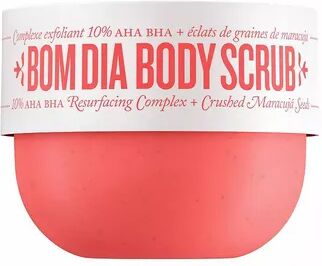 Sol de Janeiro Bom Dia Body Scrub 10% AHA BHA Resurfacing Complex + Crushed Maracuja Seeds, Multicolor