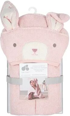 Just Born Baby Just Born Animal Hooded Bath Wrap, Pink