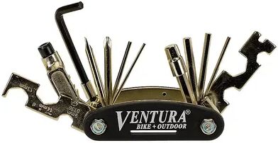 Ventura 18-in-1 Mini Folding Bike Multi Tool, Black