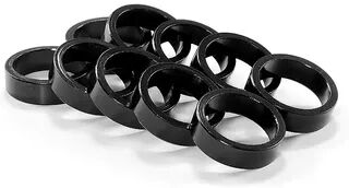 Ventura 10mm Black Alloy Spacer for 1 1/8-in. Bike Head Set