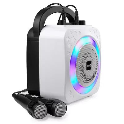 RockJam Party Bluetooth Speaker with 2 Wireless Microphones, Black