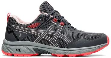 ASICS GEL-Venture 8 Women's Trail Running Shoes, Size: 6 Wide, Dark Grey