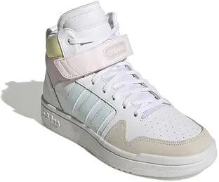 adidas Postmove Mid-Top Women's Basketball Shoes, Size: 9.5, White