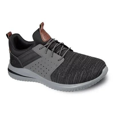 Skechers Delson 3.0 Men's Casual Shoes, Size: 10, Dark Grey