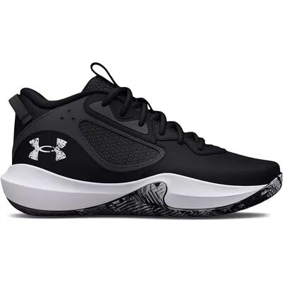 Under Armour Lockdown 6 Unisex Basketball Shoes, Men's, Size: M7W8.5, Black