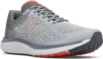 New Balance 680v7 Men's Running Shoes, Size: 11 4E, Light Grey