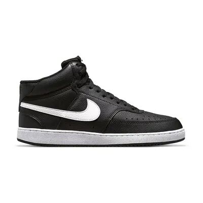 Nike Court Vision Next Nature Men's Mid-Top Shoes, Size: 9.5, Black