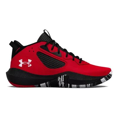 Under Armour Lockdown 6 Unisex Basketball Shoes, Men's, Size: M10W11.5, Red