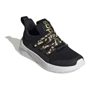 adidas Lite Racer Adapt 5.0 Kids' Lifestyle Running Shoes, Girl's, Black
