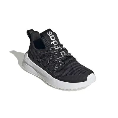 adidas Lite Racer Adapt 5.0 Kids' Lifestyle Running Shoes, Girl's, Size: 4, Black