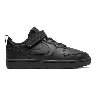 Nike Court Borough Low 2 Little Kids' Shoes, Boy's, Size: 11, Black