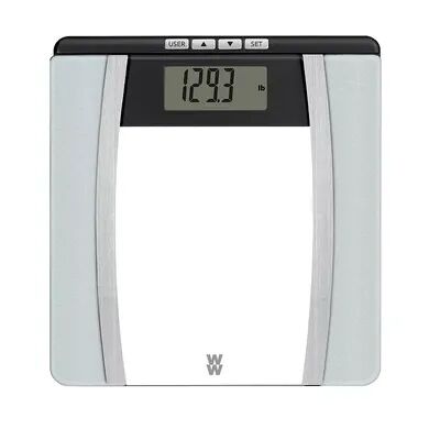 Weight Watchers Scales by Conair Body Analysis Glass Scale, Multicolor