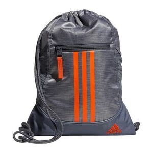 adidas Alliance Drawstring Backpack, Med Grey
