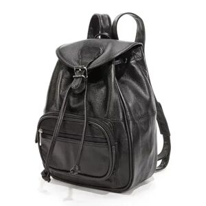 AmeriLeather Mini Leather Backpack, Black