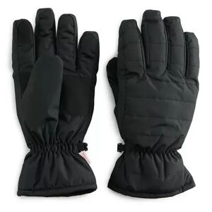 Tek Gear Men's Tek Gear Quilted Touch Screen Gloves, Size: Small/Medium, Black