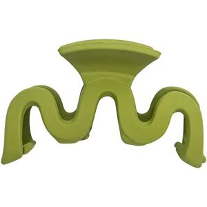 SO Green Rubberized Wiggle Claw Clip