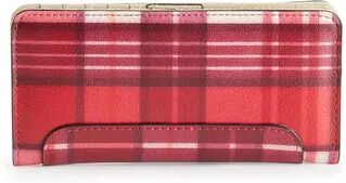 Sonoma Goods For Life Staves RFID-Blocking Slim Wallet, Dark Red