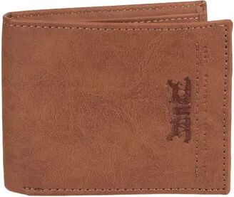 Levi's Men's Levi's RFID-Blocking Traveler Wallet, Dark Beige