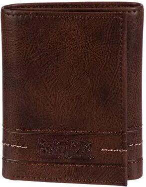 Levi's Men's Levi's RFID Trifold Wallet, Dark Beige