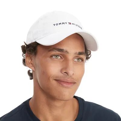 Tommy Hilfiger Men's Tommy Hilfiger Classic Logo Cap, White