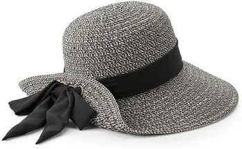 Nine West Scarf Flip Up Women's Floppy Hat, Grey