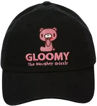 Licensed Character Men's Gloomy Bear Adjustable Hat, Black