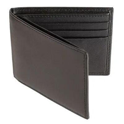 Croft & Barrow Men's Croft & Barrow Extra-Capacity Traveler Wallet, Black