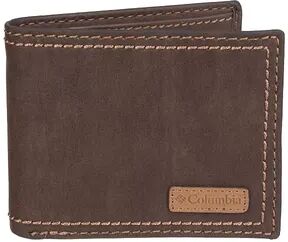 Columbia Men's Columbia RFID-Blocking Passcase Wallet, Brown