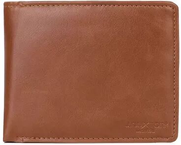 Buxton D-Type RFID Credit Card Billfold Wallet, Brown