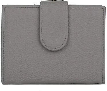 Julia Buxton Pebble Lexington RFID-Blocking Wallet, Grey