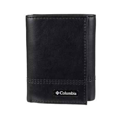 Columbia Men's Columbia RFID-Blocking Trifold Wallet, Black