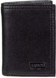 Levi's Men's Levi's RFID-Blocking Extra-Capacity Traveler Wallet, Black