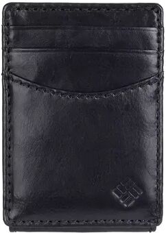 Columbia Men's Columbia RFID-Blocking Magnetic Front-Pocket Wallet, Black