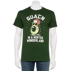 Licensed Character Men's Holiday Tees, Size: Small, Dark Green