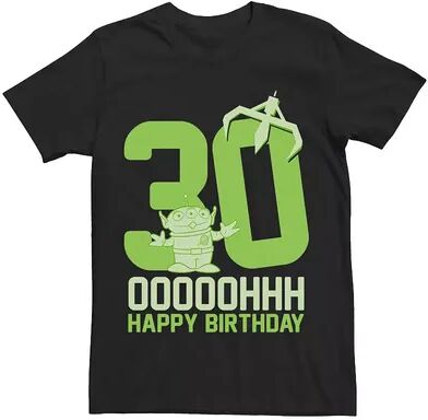 Disney Men's Disney / Pixar Toy Story Aliens Happy 30th Birthday Tee, Size: Small, Black