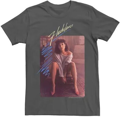 Licensed Character Men's Footloose The Music Is On His Side Poster Tee, Size: XL, Grey