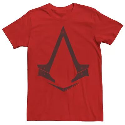 Licensed Character Men's Assassin's Creed Logo Graphic Tee, Size: XXL, Red