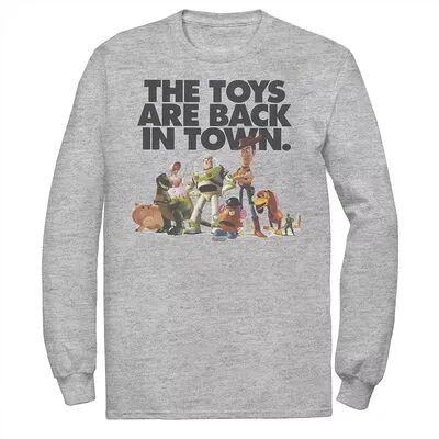 Disney Men's Disney / Pixar Toy Story Toys Are Back In Town Tee, Size: Small, Med Grey