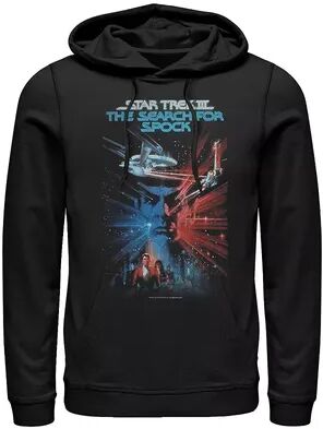 Licensed Character Men's Star Trek Original Movies Spock Search Hoodie, Size: Large, Black