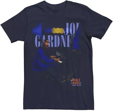 Disney Men's Disney / Pixar Soul Joe Gardner Half Note Jazz Club Portrait Tee, Size: XL, Blue