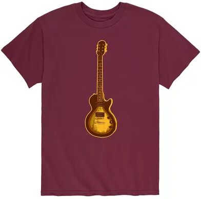 Licensed Character Men's Gibson Style Guitar Tee, Size: XL, Red