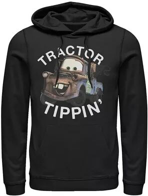 Disney Men's Disney / Pixar Cars 3 Mater Tractor Tippin' Hoodie, Size: Small, Black