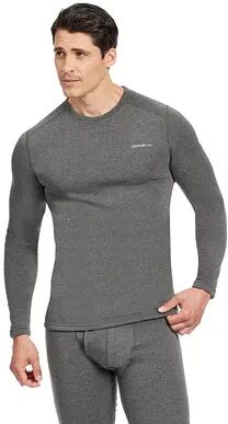 Eddie Bauer Men's Eddie Bauer Heavyweight Base Layer Fleece Wool-Blend Top, Size: Small, Light Grey