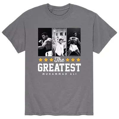 Licensed Character Men's Muhammad Ali The Greatest BW Tee, Size: XL, Grey