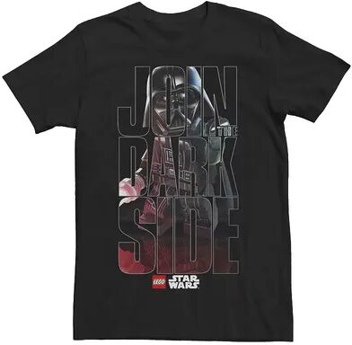 Licensed Character Men's Lego Star Wars Darth Vader Join The Dark Side Tee, Size: XS, Black