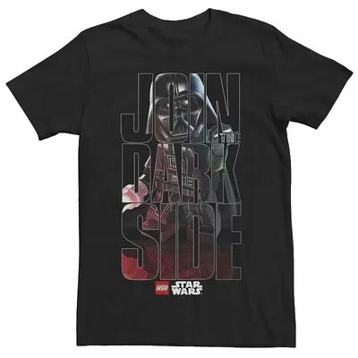 Licensed Character Men's Lego Star Wars Darth Vader Join The Dark Side Tee, Size: XXL, Black