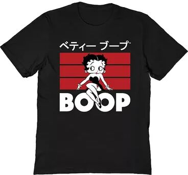 Licensed Character Men's Betty Boop T-Shirt, Size: Large, Black